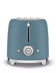 Smeg 2 Slice Toaster, Storm Blue, TSF01SBMAU product photo View 03 S