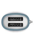 Smeg 2 Slice Toaster, Storm Blue, TSF01SBMAU product photo View 05 S