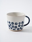 Stevens Daisy Sip Mug, 325ml, Blue & White product photo View 03 S