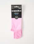 NZ Sock Co. Coolmax Liner Socks, Pink product photo