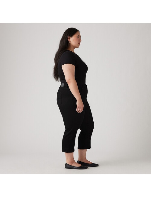 Levis 311 Plus Skinny Capri Pants, Soft Black product photo View 04 L