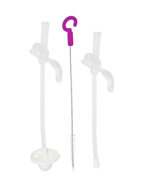 B.BOX Sippy Cup Replacement Straw & Cleaner Set product photo