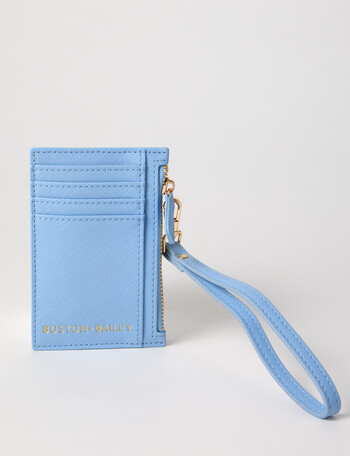 Boston + Bailey Wrist Handle Card Holder, Blue product photo