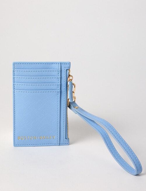 Boston + Bailey Wrist Handle Card Holder, Blue product photo
