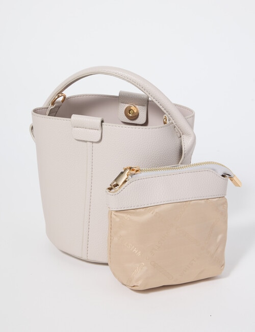 Whistle Accessories Vittoria Bucket Bag, Bone product photo View 03 L