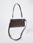 Whistle Accessories Catia Shoulder Bag, Chocolate product photo