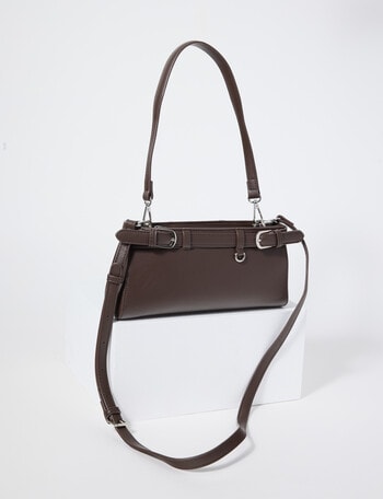 Whistle Accessories Catia Shoulder Bag, Chocolate product photo