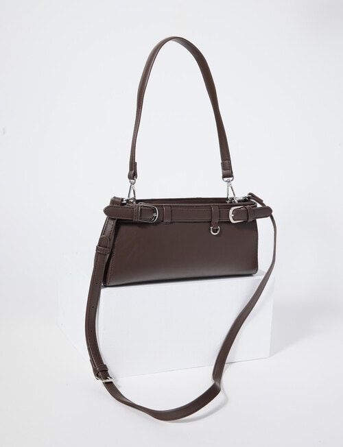 Whistle Accessories Catia Shoulder Bag, Chocolate product photo