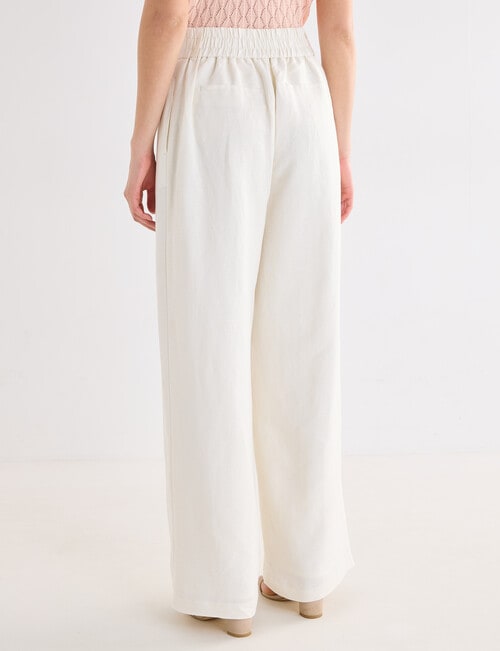 Whistle Wide Leg Pant, Cream product photo View 02 L