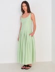 Mineral Pierette Panelled Sundress, Mint product photo