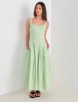 Mineral Pierette Panelled Sundress, Mint product photo View 03 S
