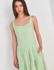 Mineral Pierette Panelled Sundress, Mint product photo View 04 S