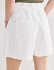 Mineral Roy Denim Shorts, White product photo View 06 S