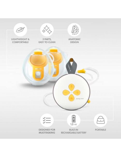Medela Swing Maxi(TM) Hands-free Electric Breast Pump product photo View 02 L