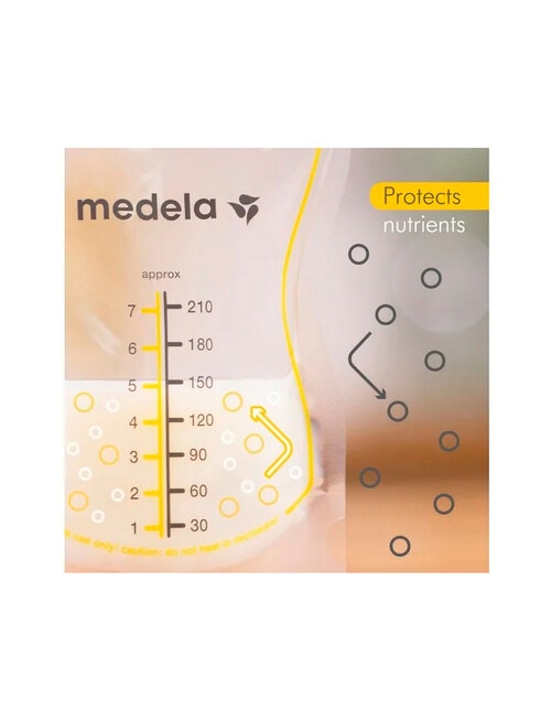 Medela Easy Pour Breast Milk Storage Bags, 25-Pieces product photo View 05 L
