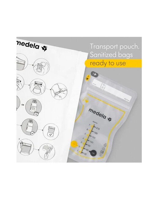 Medela Easy Pour Breast Milk Storage Bags, 50-Pieces product photo View 04 L