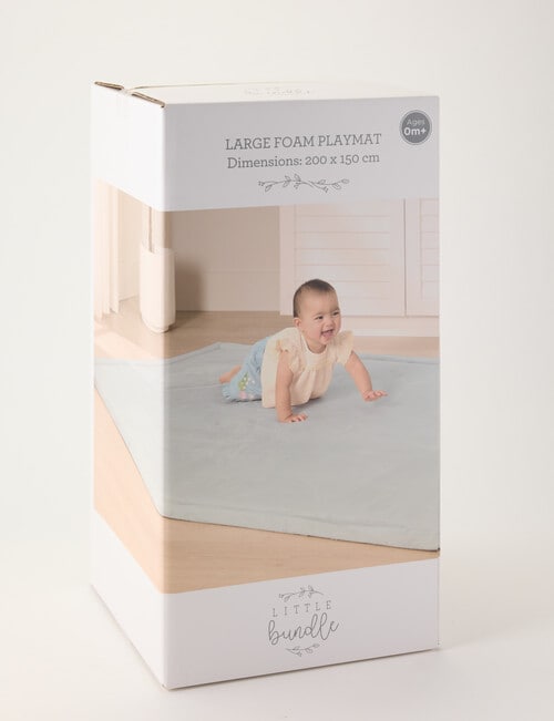 Little Bundle Plush Foam Playmat, 200x150cm product photo View 05 L
