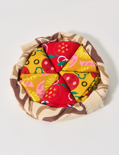 Mazzoni Pizza Sock Giftbox, 4-Pack, Assorted product photo View 08 L