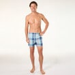 Mitch Dowd Checkers Cotton Stretch Boxer, Blue product photo View 04 S