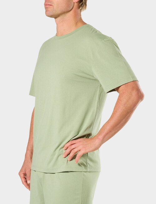 Mitch Dowd Bamboo Sleep Tee, Sage product photo View 03 L