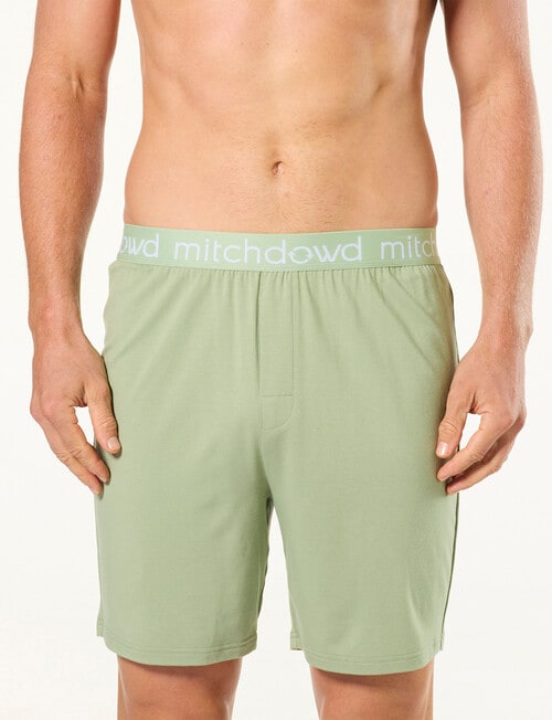Mitch Dowd Bamboo Knit Sleep Short, Sage product photo
