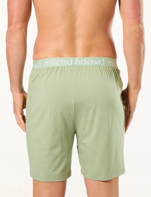 Mitch Dowd Bamboo Knit Sleep Short, Sage product photo View 02 L