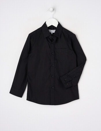 High Street High Street Long Sleeve Shirt, Black product photo