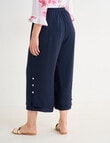 Ella J Layered Pant, Navy product photo View 02 S