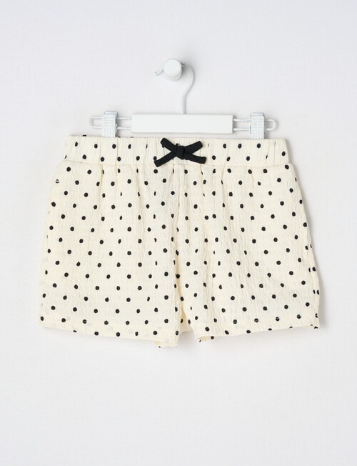 Mac & Ellie Spot Amelie Short, Vanilla product photo