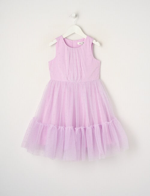 Mac & Ellie Party Collection Maisie Tulle Dress, Lilac product photo