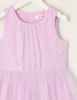 Mac & Ellie Party Collection Maisie Tulle Dress, Lilac product photo View 02 S