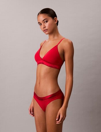 Calvin Klein Icon Cotton Modal Limited Ed LL Bralette, Adrenaline Rush product photo
