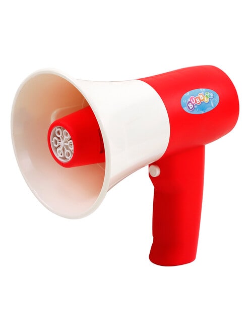 Bubbly's Megaphone Light With Bubble Solution product photo View 03 L