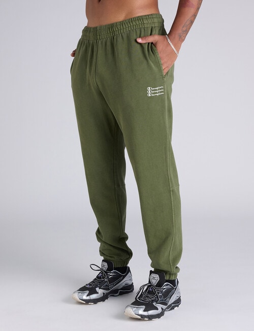Champion Rochester Vintage Wash Jogger, Immersive Olive product photo View 02 L