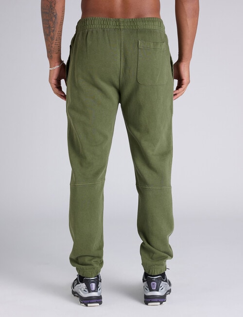 Champion Rochester Vintage Wash Jogger, Immersive Olive product photo View 03 L