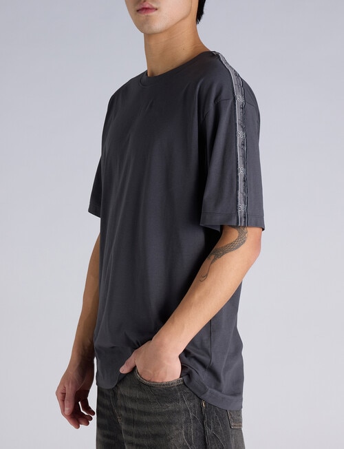 Champion Lux Taping Tee, La Femme Nikita product photo View 02 L