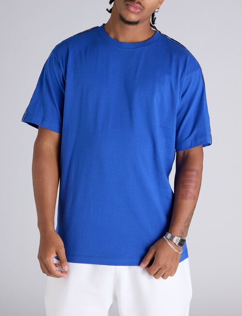 Champion Lux Taping Tee, Deep Royal product photo