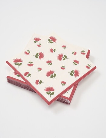 Bosa Pohutukawa Paper Napkins, 33cm product photo