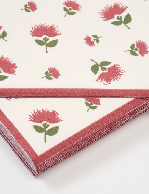 Bosa Pohutukawa Paper Napkins, 33cm product photo View 03 L