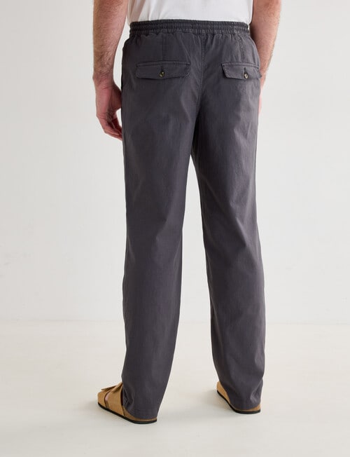 Chisel Beach Pants, Charcoal product photo View 02 L