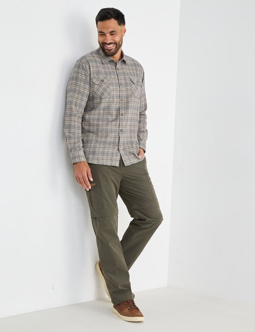 Kauri Trail Dune Convertible Pant, Khaki product photo View 03 L