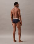 Calvin Klein Engineered Brief, 3-Pack, Silver Lake Blue, Grey Heather & Shoreline product photo View 05 S