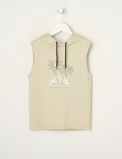 Mac & Ellie Hooded Tank, Sand product photo