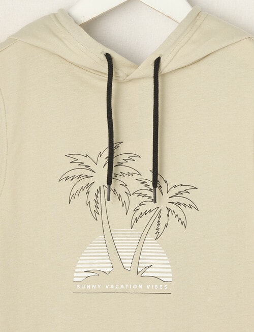 Mac & Ellie Hooded Tank, Sand product photo View 03 L