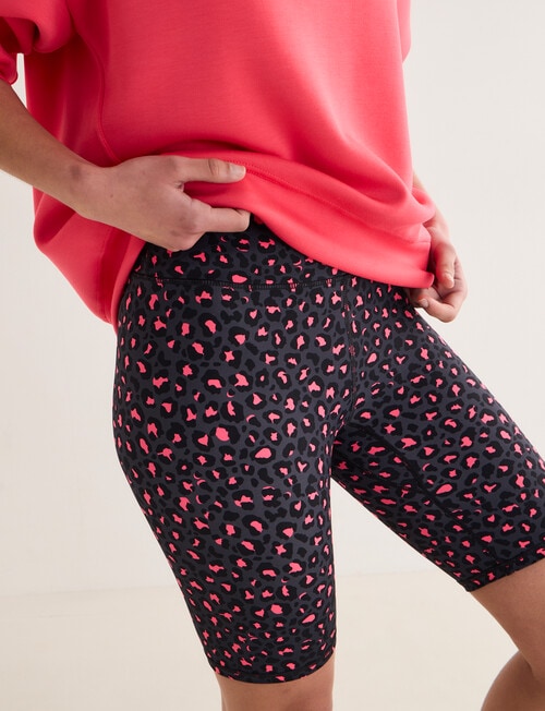 Superfit Limitless Fashion Shorts, Neon Animal product photo