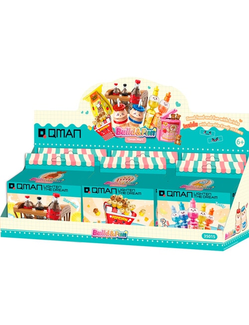 Keeppley Build & Fun Qman Mart, Assorted product photo