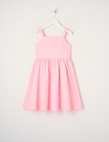 Mac & Ellie Party Collection Bow Dress, Mid Pink product photo