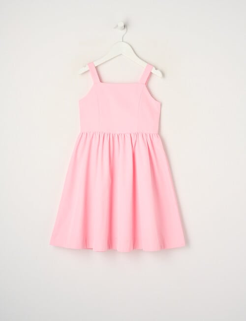 Mac & Ellie Party Collection Bow Dress, Mid Pink product photo