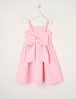 Mac & Ellie Party Collection Bow Dress, Mid Pink product photo View 02 S