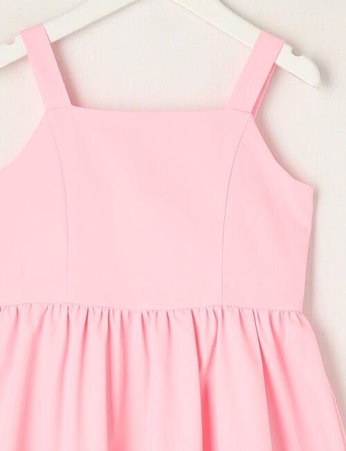 Mac & Ellie Party Collection Bow Dress, Mid Pink product photo View 03 L